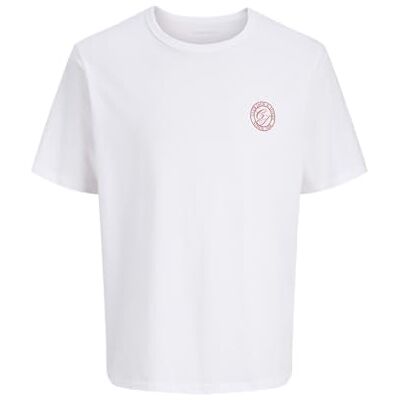 12288107-4889403 JACK & JONES Jjalliance Tee SS Crew Neck koszulka z krótkim rękawem, Bright White, M 12288107-4889403 JACK & JONES Jjalliance Tee SS Crew Neck koszulka z krótkim rękawem, Bright White, M