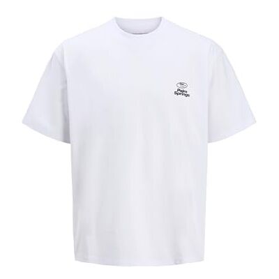 12277677-4816876 JACK & JONES Męska koszulka Jcoretreat Typographic Tee SS Crew Pls, Bright White, 5XL 12277677-4816876 JACK & JONES Męska koszulka Jcoretreat Typographic Tee SS Crew Pls, Bright White, 5XL