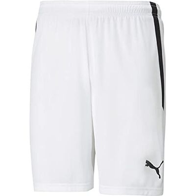 704924-04 PUMA Teamliga Szorty, Puma White Puma Blac, XS 704924-04 PUMA Teamliga Szorty, Puma White Puma Blac, XS