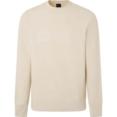 HM581166 Hackett London Bluza męska Essential Sp Crew, Beżowy (kość), 3XL HM581166 Hackett London Bluza męska Essential Sp Crew, Beżowy (kość), 3XL