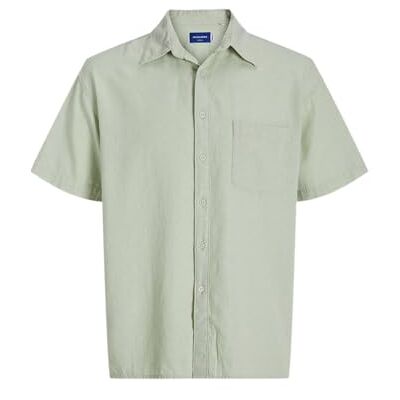 12277123-4757461 JACK & JONES Joralmeria Structure koszulka męska S, Celadon Tint, S 12277123-4757461 JACK & JONES Joralmeria Structure koszulka męska S, Celadon Tint, S