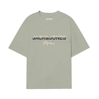 12281809-4812123 JACK & JONES Koszulka męska Jorcanggu SS Crew Neck FST, Celadon Tint, M 12281809-4812123 JACK & JONES Koszulka męska Jorcanggu SS Crew Neck FST, Celadon Tint, M