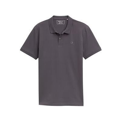 1045587 TOM TAILOR Denim Męska koszulka polo z bawełny, 11587 Pavement Grey, S 1045587 TOM TAILOR Denim Męska koszulka polo z bawełny, 11587 Pavement Grey, S