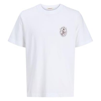 12277569-4761405 JACK & JONES Koszulka męska Jorhydra Back Tee SS Crew Neck Se25, Bright White, M 12277569-4761405 JACK & JONES Koszulka męska Jorhydra Back Tee SS Crew Neck Se25, Bright White, M