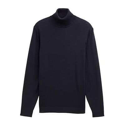 1048216 TOM TAILOR Sweter męski, 13160 – Knitted Navy Melange, XS 1048216 TOM TAILOR Sweter męski, 13160 – Knitted Navy Melange, XS