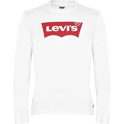 36015-0010 Levi's Mężczyźni Long-Sleeve Standard Graphic Tee T-Shirt, White, L 36015-0010 Levi's Mężczyźni Long-Sleeve Standard Graphic Tee T-Shirt, White, L