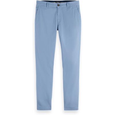181196 Scotch & Soda Mott Chino Slim Fit, Wyblakły dżins 410, 30W / 32L 181196 Scotch & Soda Mott Chino Slim Fit, Wyblakły dżins 410, 30W / 32L