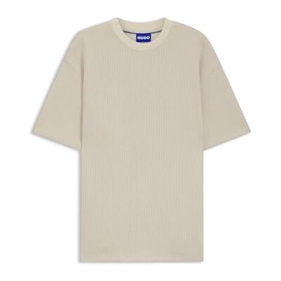 50534434 HUGO Nuwaffle 10268873 01, Open White121, XL 50534434 HUGO Nuwaffle 10268873 01, Open White121, XL