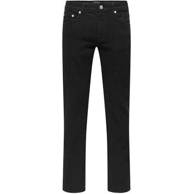22035667-4849090 ONLY & SONS Onsweft Reg. Jax Box PIM DNM, czarny denim, 34W / 32L 22035667-4849090 ONLY & SONS Onsweft Reg. Jax Box PIM DNM, czarny denim, 34W / 32L
