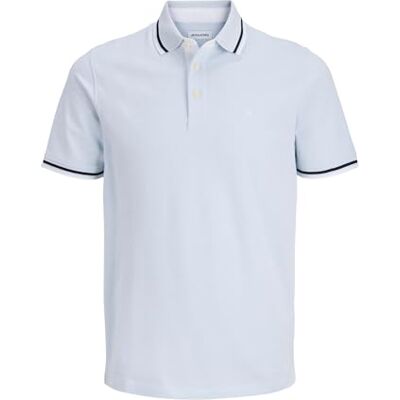 12136668-4905750 JACK & JONES Jjepaulos Polo Ss Noos, Celestial Blue, XS 12136668-4905750 JACK & JONES Jjepaulos Polo Ss Noos, Celestial Blue, XS