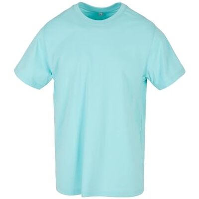 BY004-04221-0058 Build Your Brand Men By004-T-Shirt Round Neck Berylblue Xs BY004-04221-0058 Build Your Brand Men By004-T-Shirt Round Neck Berylblue Xs
