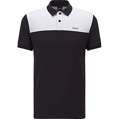 50452722 BOSS Koszulka polo męska, Czarny, S 50452722 BOSS Koszulka polo męska, Czarny, S