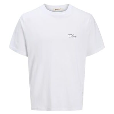 12277571-4761415 JACK & JONES Koszulka męska Jorhydra Back Sketch Tee SS Crew Neck, Bright White, XS 12277571-4761415 JACK & JONES Koszulka męska Jorhydra Back Sketch Tee SS Crew Neck, Bright White, XS