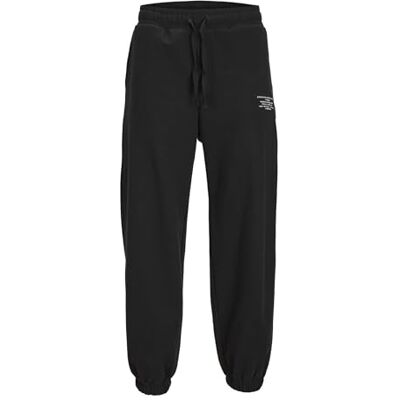 12250639 JACK & JONES Jpstbill Jjriley Sweat Pants Sn AUT spodnie dresowe, czarny, XS 12250639 JACK & JONES Jpstbill Jjriley Sweat Pants Sn AUT spodnie dresowe, czarny, XS