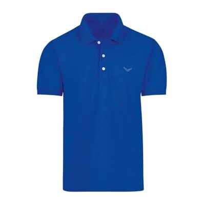 121601-049 TRIGEMA Koszulka polo w jakości piqué, Royal, 92 121601-049 TRIGEMA Koszulka polo w jakości piqué, Royal, 92