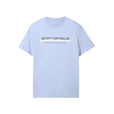 1037653 TOM TAILOR Denim T-shirt męski, 11486 – Brunnera Blue, L 1037653 TOM TAILOR Denim T-shirt męski, 11486 – Brunnera Blue, L