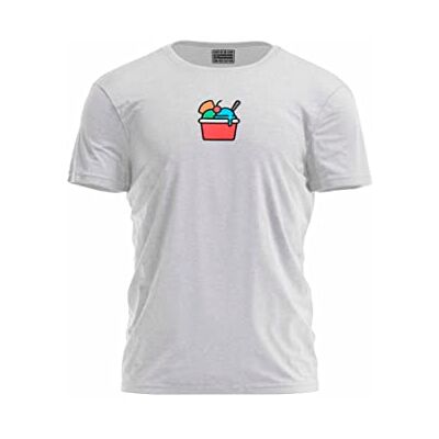 BDTSGI-100453-S Bona Basics, Cyfrowy nadruk, męski T-shirt basic,%70% bawełna%30 poliester, szary, casualowy, męskie topy, rozmiar: S, szary, S BDTSGI-100453-S Bona Basics, Cyfrowy nadruk, męski T-shirt basic,%70% bawełna%30 poliester, szary, casualowy, męskie topy, rozmiar: S, szary, S