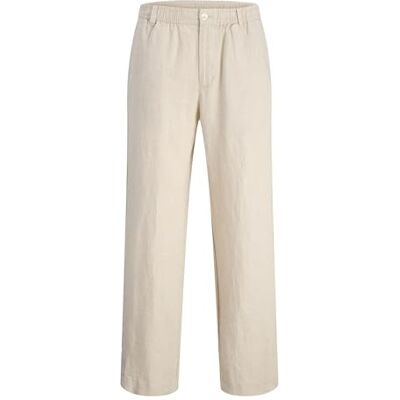 12253120-4705674 Jack & Jones Jpstkarl Lawrence Linen Chino Sn, Silver Lining, XL 12253120-4705674 Jack & Jones Jpstkarl Lawrence Linen Chino Sn, Silver Lining, XL