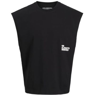 12273306-4704926 Jack & Jones Jcodynamic koszulka bez rękawów Crew Neck, czarny, S 12273306-4704926 Jack & Jones Jcodynamic koszulka bez rękawów Crew Neck, czarny, S