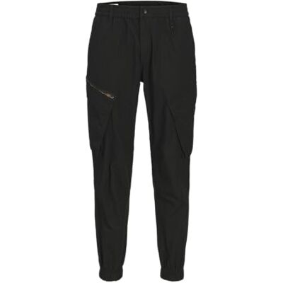 12279319-4780230 JACK & JONES Jpstkane Elliot Cargo, czarny, M 12279319-4780230 JACK & JONES Jpstkane Elliot Cargo, czarny, M