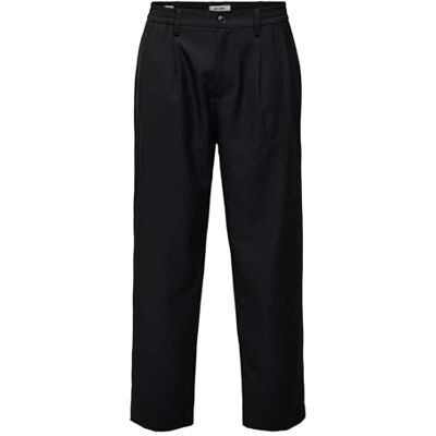 22035027-4816358 ONLY & SONS Onsgenova Tailored 0380 spodnie, czarny, XL 22035027-4816358 ONLY & SONS Onsgenova Tailored 0380 spodnie, czarny, XL