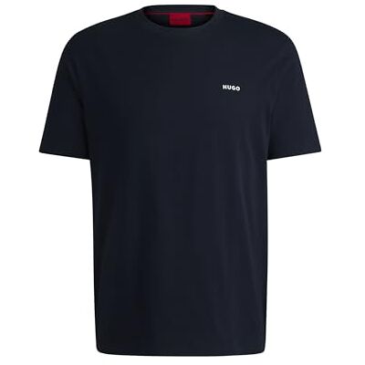 50466158 HUGO Men's Dero222 T-Shirt, Dark Blue405, S 50466158 HUGO Men's Dero222 T-Shirt, Dark Blue405, S