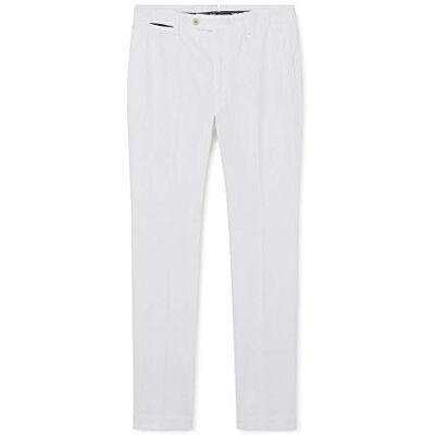 HM212066X-802 Hackett London Męskie spodnie Core Kensington, Biały (802optic White 802), 45W (Producent rozmiar:35) HM212066X-802 Hackett London Męskie spodnie Core Kensington, Biały (802optic White 802), 45W (Producent rozmiar:35)