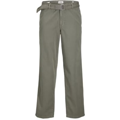 12278360-4767809 Jack & Jones Jpstkarl Jjridge Belt Chino Styd Aw24 Ln, Mulled Basil, 32W / 32L 12278360-4767809 Jack & Jones Jpstkarl Jjridge Belt Chino Styd Aw24 Ln, Mulled Basil, 32W / 32L