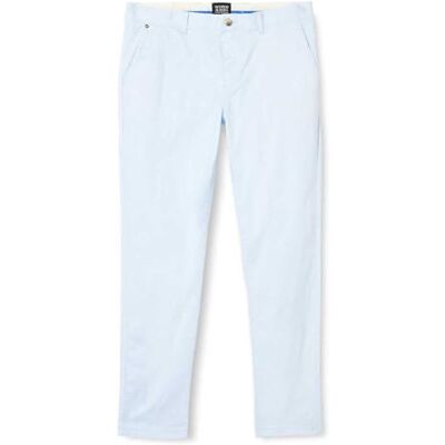 175423 Scotch & Soda Chino męskie Mott, Koszula niebieska, 38W / 34L 175423 Scotch & Soda Chino męskie Mott, Koszula niebieska, 38W / 34L