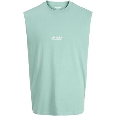 12288001-4901253 JACK & JONES Jjesoho koszulka bez rękawów Sn, Mineral Blue, XS 12288001-4901253 JACK & JONES Jjesoho koszulka bez rękawów Sn, Mineral Blue, XS