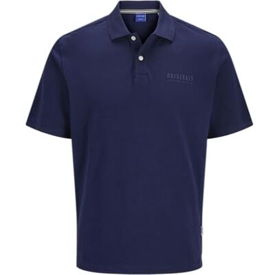 12263111-4744271 JACK & JONES Jorfrederiksberg Polo Ss Noos męskie, Ocean Cavern, XS 12263111-4744271 JACK & JONES Jorfrederiksberg Polo Ss Noos męskie, Ocean Cavern, XS