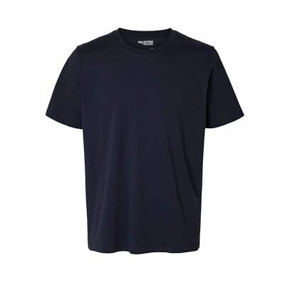 16087842 SELETED HOMME Męska koszulka SLHASPEN SS O-Neck Tee W NOOS, granatowa marynarka, L, granatowy blezer, L 16087842 SELETED HOMME Męska koszulka SLHASPEN SS O-Neck Tee W NOOS, granatowa marynarka, L, granatowy blezer, L