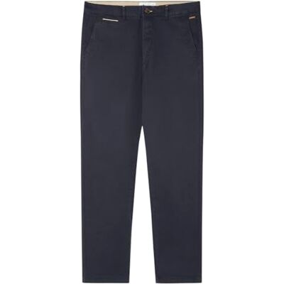 1552731 Springfield Chiński Slim Zwykły Podstawowy, Niebieski, 42 1552731 Springfield Chiński Slim Zwykły Podstawowy, Niebieski, 42