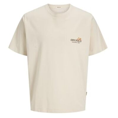12278376-4767934 JACK & JONES Joracapulco Retro Element Back Tee Jnr, écru, 164 12278376-4767934 JACK & JONES Joracapulco Retro Element Back Tee Jnr, écru, 164