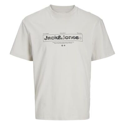 12265407 Jack & Jones JCOALPHA koszulka z nadrukiem z przodu SS Crew Neck, Moonbeam, M 12265407 Jack & Jones JCOALPHA koszulka z nadrukiem z przodu SS Crew Neck, Moonbeam, M