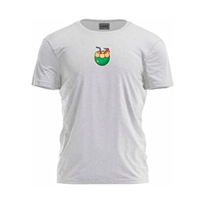 BDTSGI-100391-XL Bona Basics, T-shirt męski z nadrukiem cyfrowym,% 70% bawełna% 30 poliester, szary, swobodny, męski top, rozmiar: XL, szary, XL BDTSGI-100391-XL Bona Basics, T-shirt męski z nadrukiem cyfrowym,% 70% bawełna% 30 poliester, szary, swobodny, męski top, rozmiar: XL, szary, XL