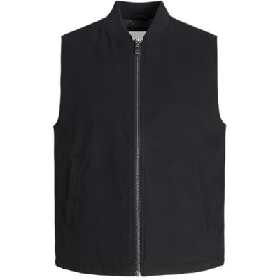 12278798-4771900 JACK & JONES Jjedover Vest Noos, czarny, XXL 12278798-4771900 JACK & JONES Jjedover Vest Noos, czarny, XXL