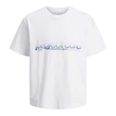 12278702-4770877 JACK & JONES Jcounion Summer Front Tee Ss Crew N Jnr, Bright White, 152 12278702-4770877 JACK & JONES Jcounion Summer Front Tee Ss Crew N Jnr, Bright White, 152