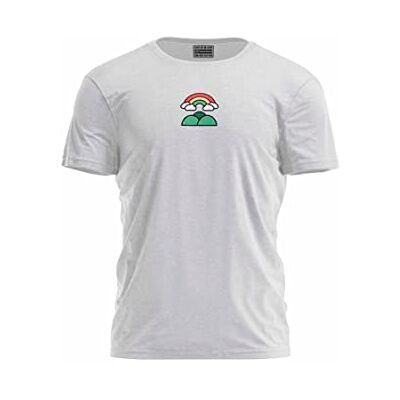 BDTSGI-100329-S Bona Basics, Cyfrowy nadruk, męski T-shirt basic,%70% bawełna%30 poliester, szary, casualowy, męskie topy, rozmiar: S, szary, S BDTSGI-100329-S Bona Basics, Cyfrowy nadruk, męski T-shirt basic,%70% bawełna%30 poliester, szary, casualowy, męskie topy, rozmiar: S, szary, S