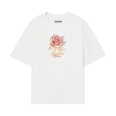 12281806-4812108 JACK & JONES Koszulka męska Joralmeria Ss Crew Neck FST, Bright White, XL 12281806-4812108 JACK & JONES Koszulka męska Joralmeria Ss Crew Neck FST, Bright White, XL