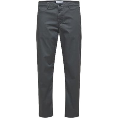 16087665 SELETED HOMME Męskie spodnie SLHSTRAIGHT-New Miles 196 Flex Pants W N Chino, Dark Shadow, 30/32, Dark Shadow, 30W / 32L 16087665 SELETED HOMME Męskie spodnie SLHSTRAIGHT-New Miles 196 Flex Pants W N Chino, Dark Shadow, 30/32, Dark Shadow, 30W / 32L
