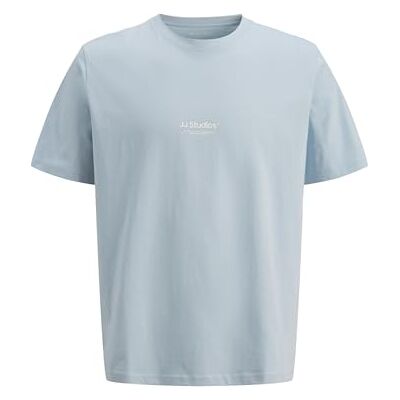 12279577-4906822 JACK & JONES Męska koszulka Jjesoho Ss Crew Neck Noos Jnr, niebieski (Celestial Blue), 16 lat, Niebieski niebiański, 176 12279577-4906822 JACK & JONES Męska koszulka Jjesoho Ss Crew Neck Noos Jnr, niebieski (Celestial Blue), 16 lat, Niebieski niebiański, 176