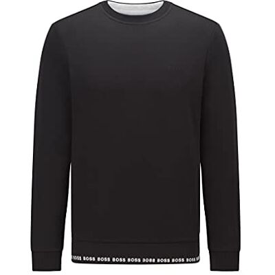 50452472 Hugo Boss Bluza męska, czarny (Black1), XS 50452472 Hugo Boss Bluza męska, czarny (Black1), XS