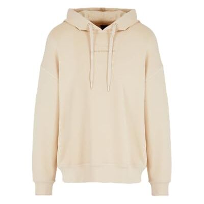 3DZMABZJUBZ1792 Armani Exchange Men's Modal Cotton Debossed Logo Sweter Hoodie, Bluza z kapturem, beżowa, M, Fog, M 3DZMABZJUBZ1792 Armani Exchange Men's Modal Cotton Debossed Logo Sweter Hoodie, Bluza z kapturem, beżowa, M, Fog, M