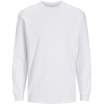 12256422 Jack & Jones JEURBAN Edge Tee LS O-Neck NOOS, biały, XXL 12256422 Jack & Jones JEURBAN Edge Tee LS O-Neck NOOS, biały, XXL
