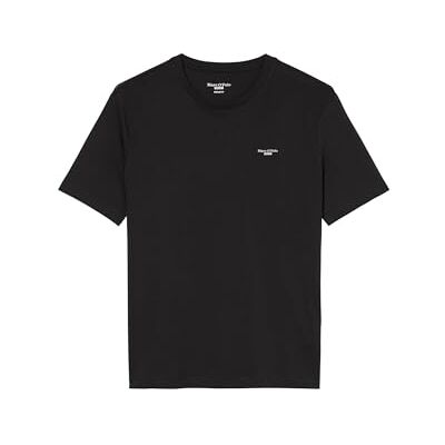 B61202151060 Marc OPolo Denim męski T-shirt z bawełny organicznej Regular Fit, czarny, M B61202151060 Marc OPolo Denim męski T-shirt z bawełny organicznej Regular Fit, czarny, M