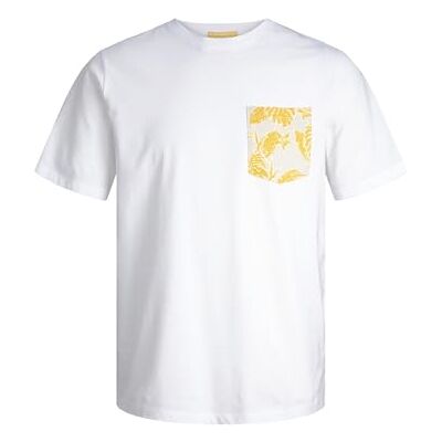 12255388 JORARUBA Convo Pocket Tee SS Crew Neck, Bright White, M 12255388 JORARUBA Convo Pocket Tee SS Crew Neck, Bright White, M