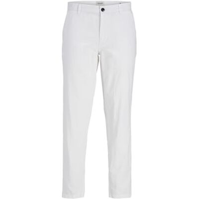 12248604 JACK & JONES Jpstace Jjsummer Chino Sn spodnie, białe, 30W x 34L męskie, Biały., 30W / 34L 12248604 JACK & JONES Jpstace Jjsummer Chino Sn spodnie, białe, 30W x 34L męskie, Biały., 30W / 34L