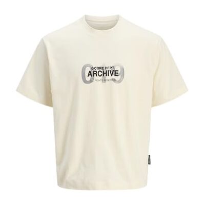 12273312-4711321 Jack & Jones Jcodynamic Bold Tee SS Crew Neck, Sweet Corn, M 12273312-4711321 Jack & Jones Jcodynamic Bold Tee SS Crew Neck, Sweet Corn, M