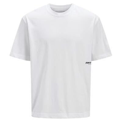 12273440-4706127 Jack & Jones Jcounion Small Print Tee SS Crew Neck, Bright White, S 12273440-4706127 Jack & Jones Jcounion Small Print Tee SS Crew Neck, Bright White, S